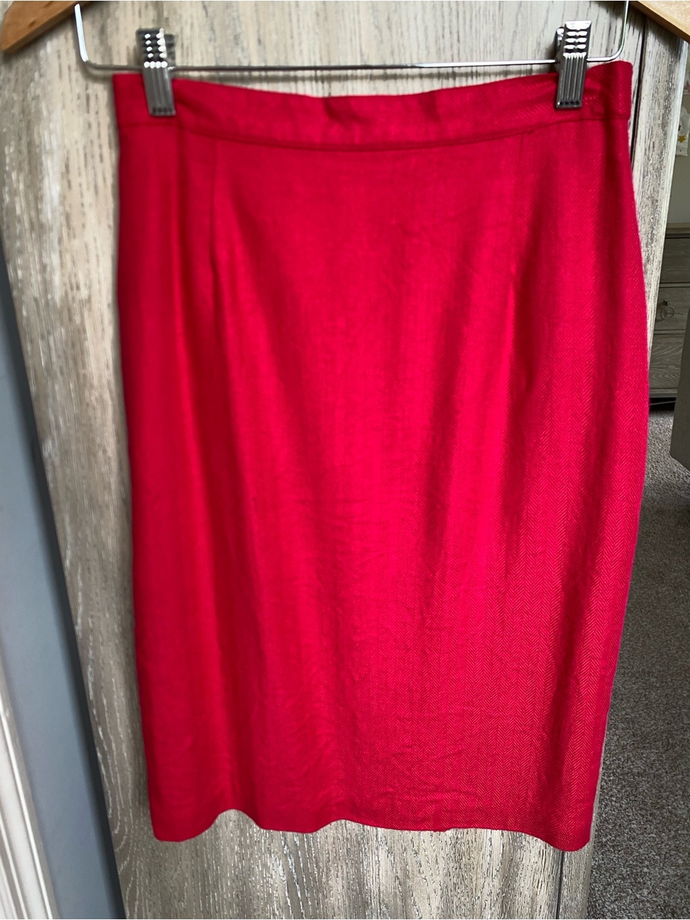 Vintage Classic Red/Pink  Women's Pencil Skirt